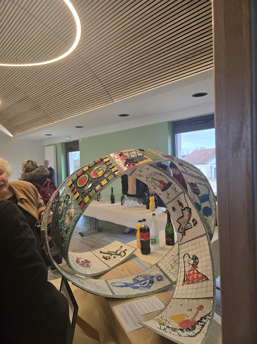 Inauguration Mairie -oeuvre