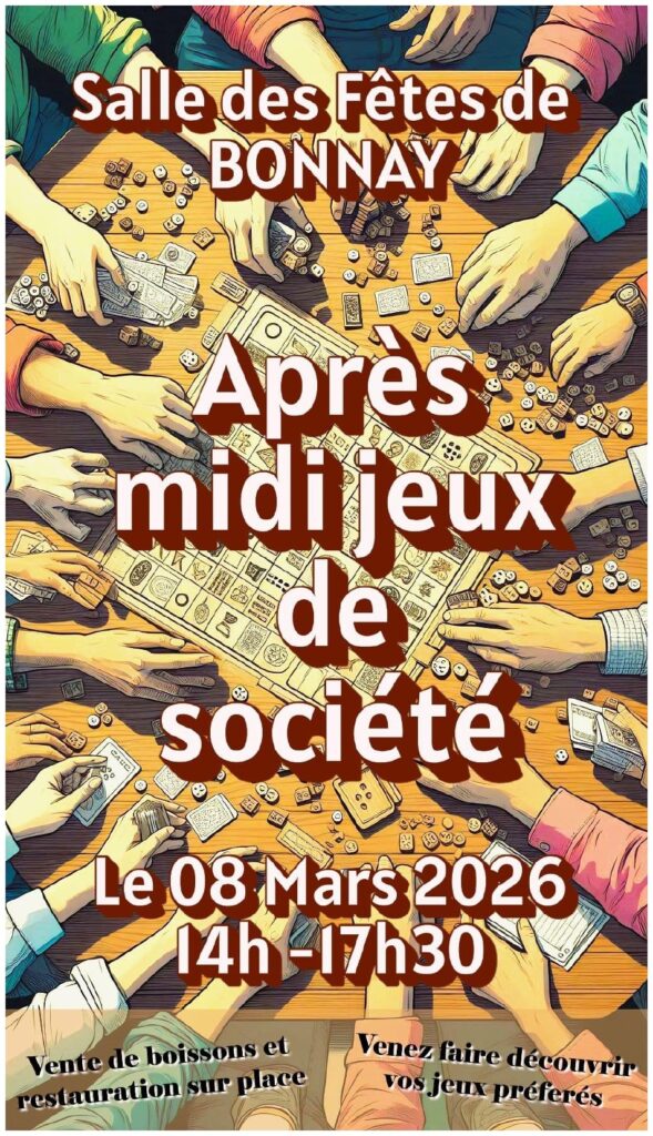 Affiche Jeux de société 2026