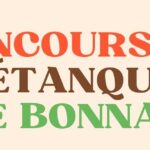 Bandeau affiche pétanque