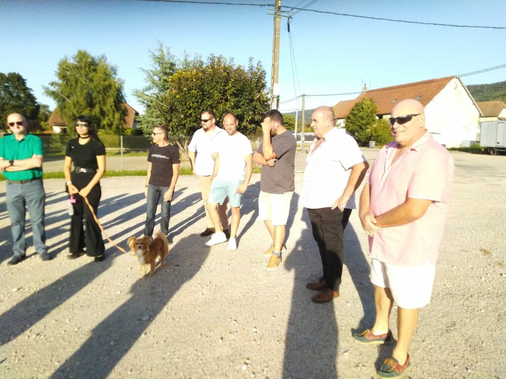 Inauguration rue Roland Mesnier à Bonnay