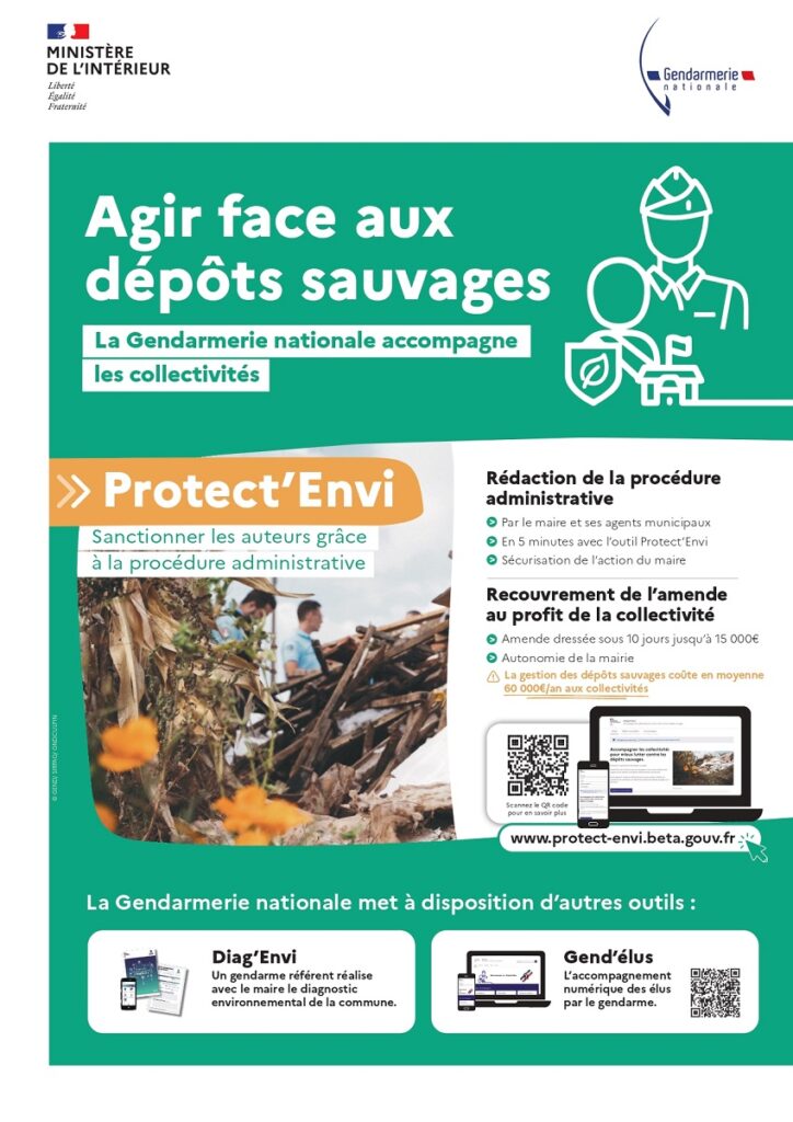 Flyer Agir face aux dépôts sauvages