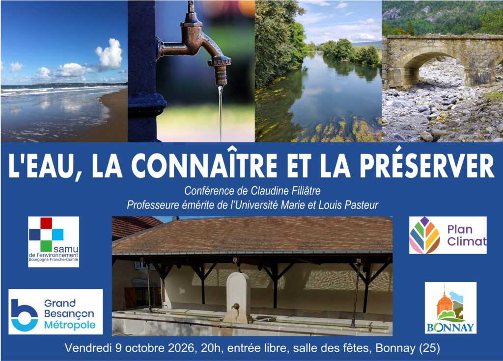 Affiche conférence sur l'Eau