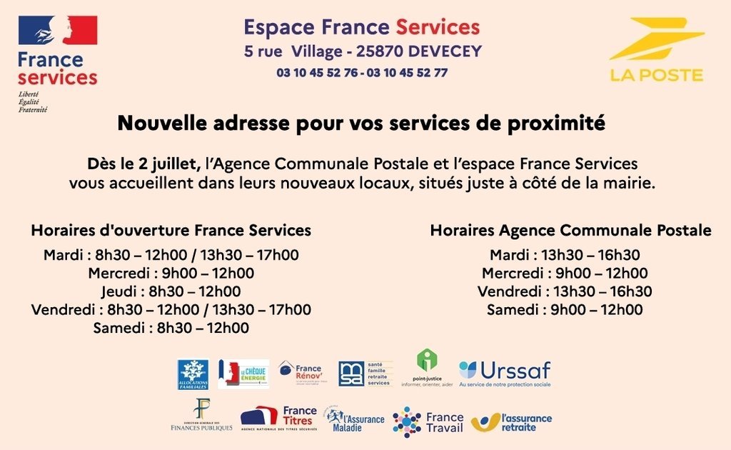 Affiche France Services