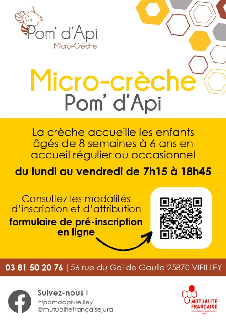 Micro crèche Pom'd'Api - Vieilley